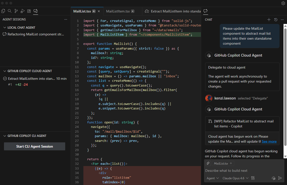 Visual Studio Code interfaz